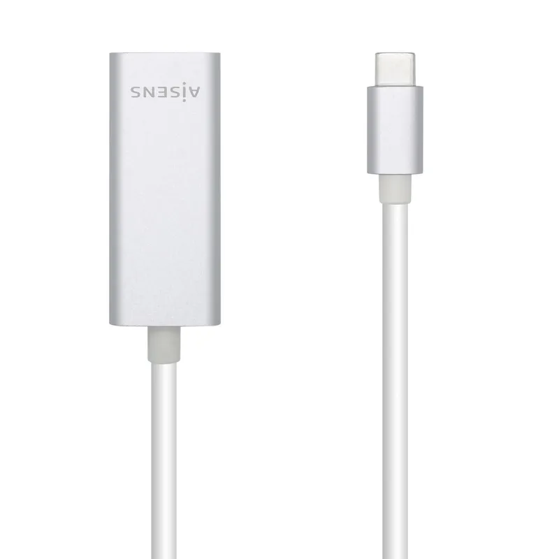 Conversor USB 3.1 Gen1 Usb-c Ethernet Gigabit RJ45 Hembra 15CM Aisens A109-0505 - foto 2