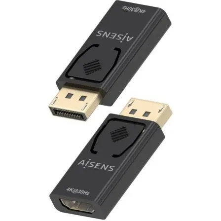 Conversor Aisens A125-0949/ DisplayPort Macho - HDMI Hembra/ Negro - foto 3