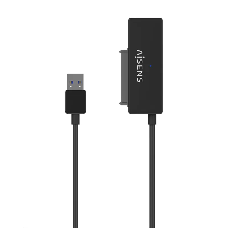 Adaptador Usb3.0 3.1 A SATA 2.5/3.5 Usb-a Alimentador Aisens Ase-35a01b - foto 2