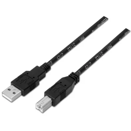 Cable USB 2.0 Impresora Tipo Am-bm Negro 4.5m Aisens A101-0008