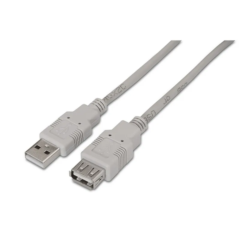 Cable USB 2.0 Tipo Am-ah Beige 1.0m Aisens A101-0012 - foto 2
