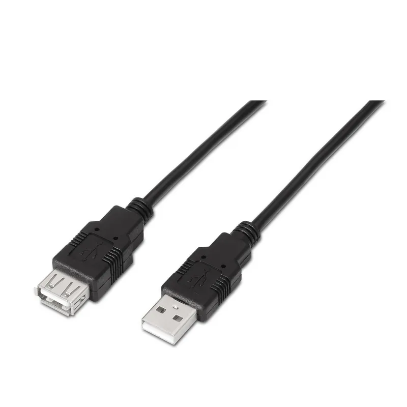 Cable USB 2.0 Tipo Am-ah Negro 3.0m Aisens A101-0017 - foto 2