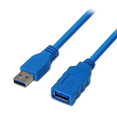 Cable USB 3.0 Tipo Am-ah Azul 1.0m Aisens A105-0045
