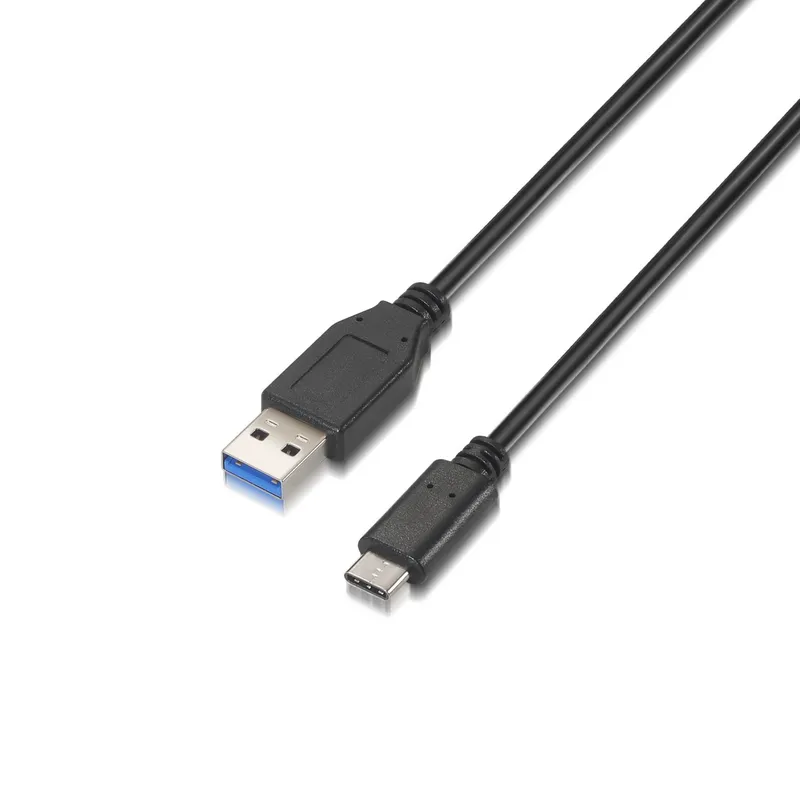 Cable USB 3.1 Gen2 10GBPS 3A Tipo Usb-cm-am Negro 1.0m Aisens A107-0060 - foto 2