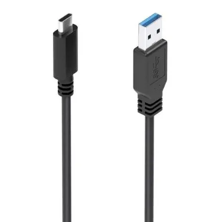 Cable USB 3.1 Gen2 10GBPS 3A Tipo Usb-c M-A M Negro 2.0m Aisens A107-0860
