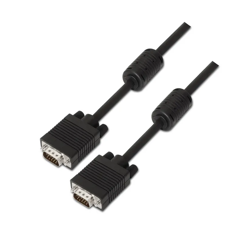Cable Svga Ferrita Hdb15m-hdb15m Negro 15M Aisens A113-0075 - foto 2
