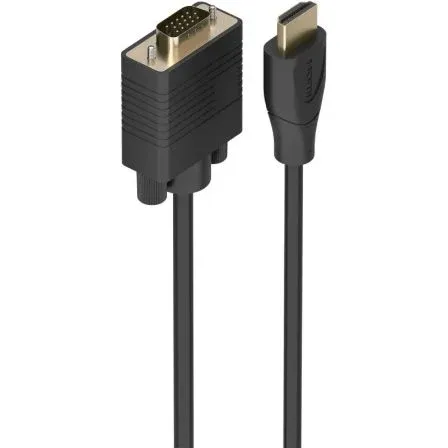 Cable Conversor HDMI A VGA Hdmim-vgam Negro 1.5m Aisens A122-1011