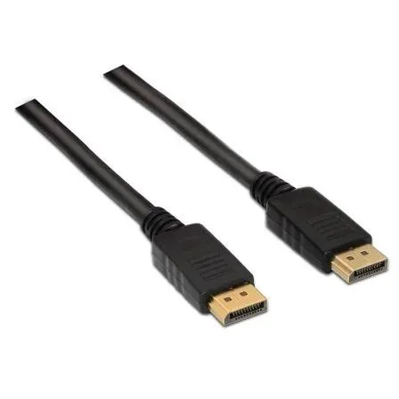 Cable Displayport V1.2 4K 60HZ Dpm-dpm Negro 2.0m Aisens A124-0129