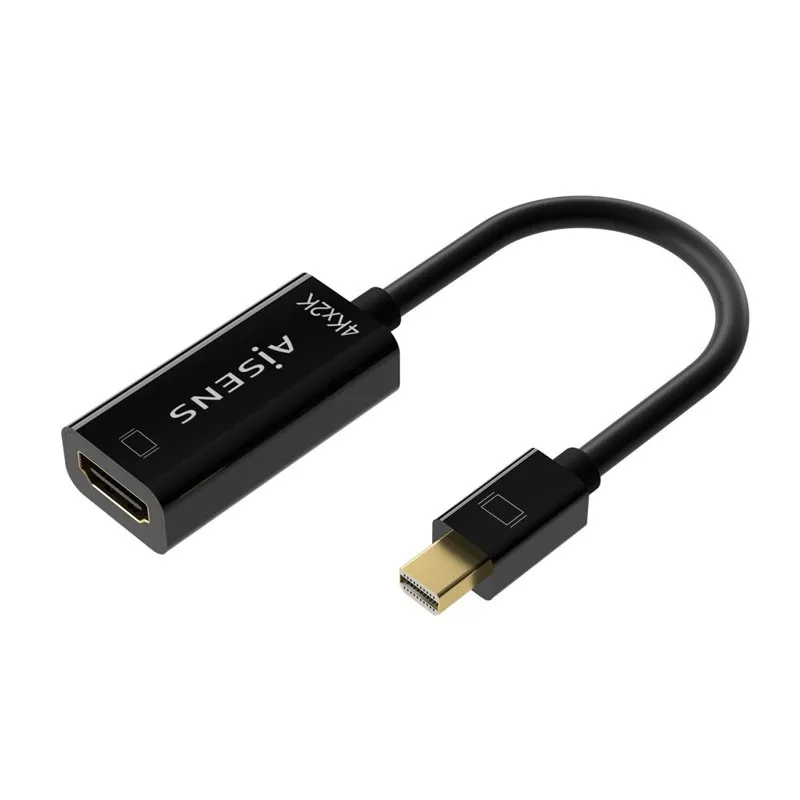 Conversor Mini DP V1.2 A HDMI V1.4 4K Mdpm-hdmi AH Negro 15CM Aisens A125-0643 - foto 2