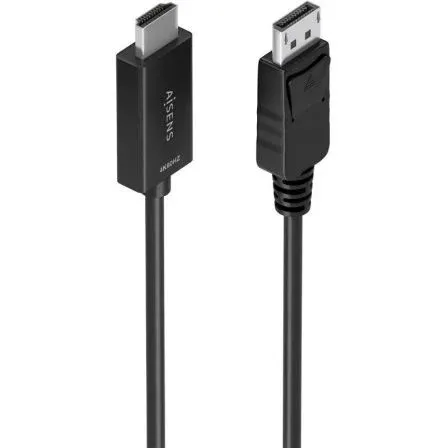 Cable Conversor Displayport A HDMI 4k60hz Dpm-hdmim Negro 2.0m Aisens A125-0894