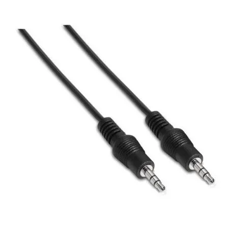 Cable Audio Estereo Jack 3.5m-jack 3.5m Negro 1.5m Aisens A128-0142