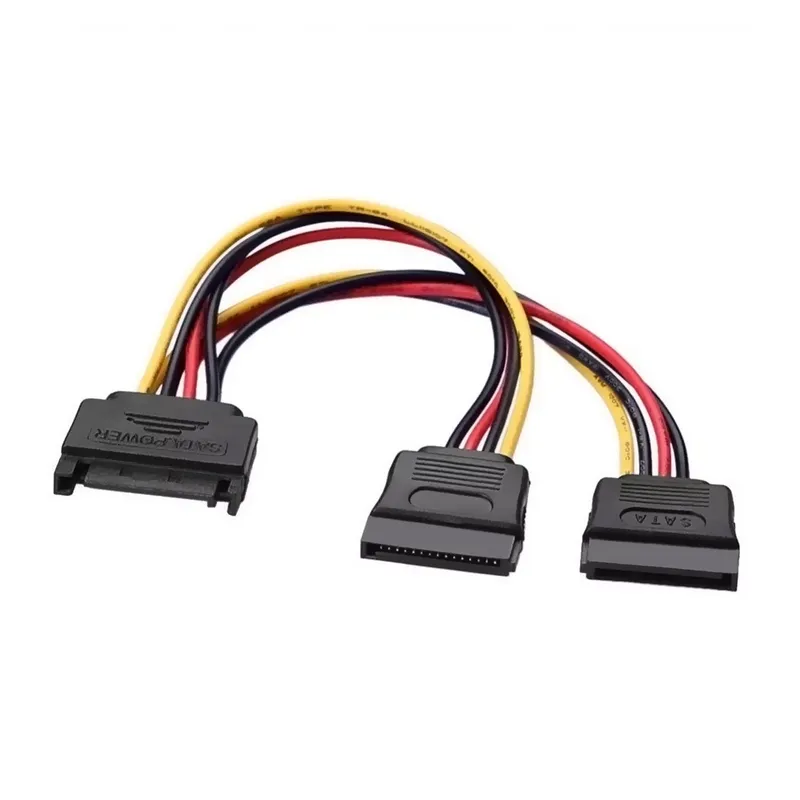 Cable SATA Alimentacion Satam-2xsatah 20CM Aisens A131-0353 - foto 2