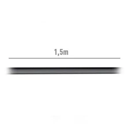 Cable Alimentación Forma 8 Aisens A132-0173/ CEE7/16 Macho - C7 Hembra/ Hasta 1500W/ 1.5m/ Negro - foto 3