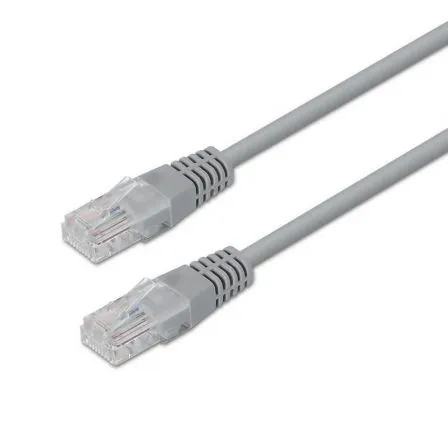Cable RED Latiguillo RJ45 Cat.5e UTP Awg24 Gris 20M Aisens A133-0185