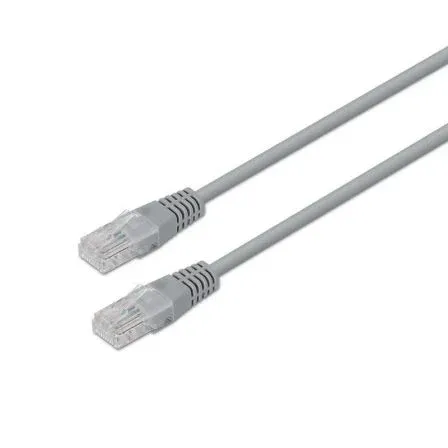 Cable RED Latiguillo RJ45 Cat.6 UTP Awg24 Gris 10M Aisens A135-0234