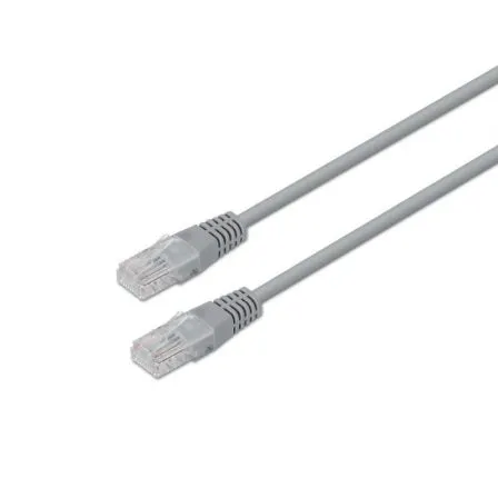 Cable RED Latiguillo RJ45 Cat.6 UTP Awg24 Gris 15M Aisens A135-0235