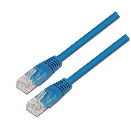 Cable RED Latiguillo RJ45 Cat.6 UTP Awg24 Azul 2.0m Aisens A135-0243