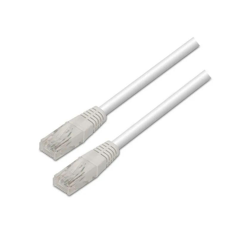 Cable RED Latiguillo RJ45 Cat.6 UTP Awg24 Blanco 1.0m Aisens A135-0250 - foto 2