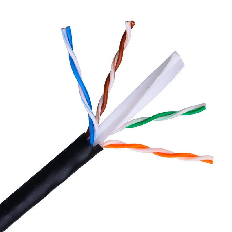 Cable RED RJ45 Cat.6e UTP Rigido Awg24 Exterior 100M Aisens Negro A135-0263 - foto 2