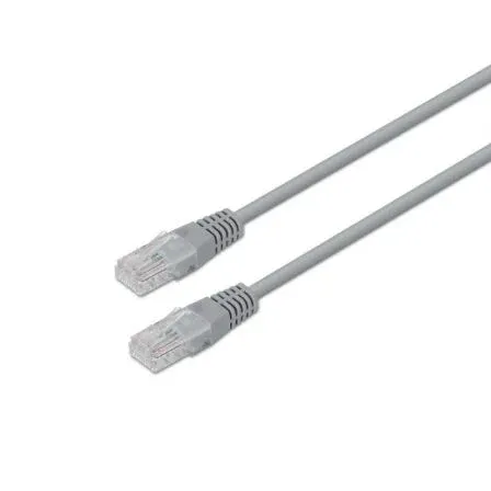 Cable RED Latiguillo RJ45 Lszh Cat.6 UTP Awg24 Gris 0.5m Aisens A135-0265