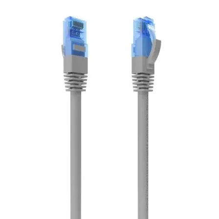 Cable RED Latiguillo RJ45 Cat.6 UTP Awg26 CCA Gris 5.0m Aisens A135-0780