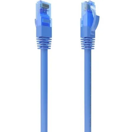 Cable RED Latiguillo RJ45 Cat.6 UTP Awg26 CCA Azul 1.0m Aisens A135-0799