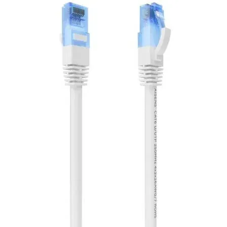 Cable RED Latiguillo RJ45 Cat.6 UTP Awg26 CCA Blanco 1.5m Aisens A135-0820