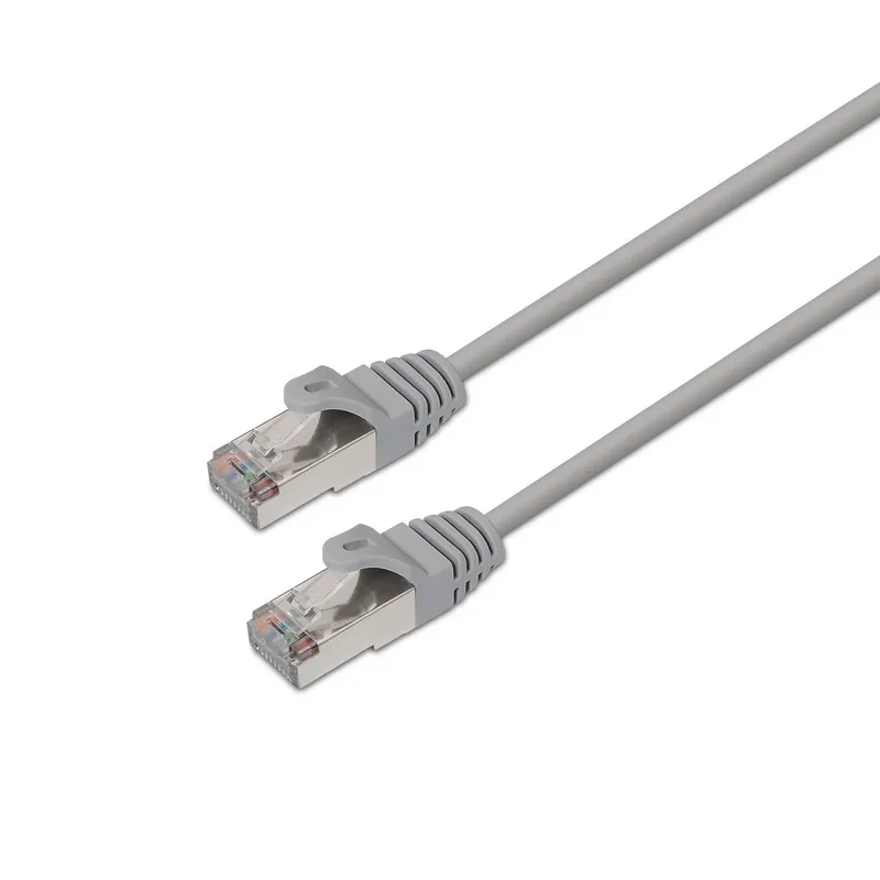 Cable RED Latiguillo RJ45 Cat.6 FTP Awg24 Gris 10M Aisens A136-0278 - foto 2