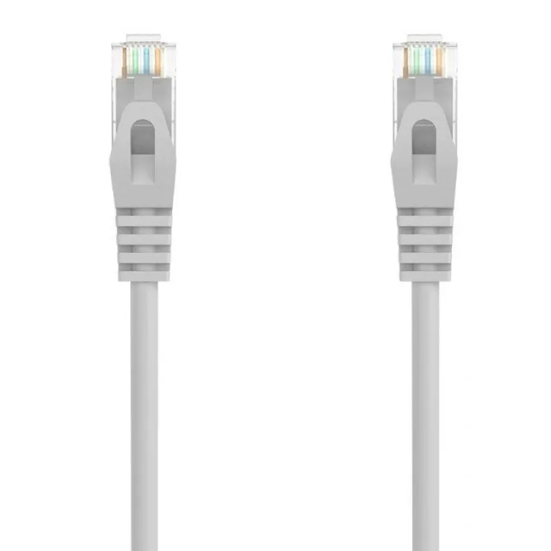 Cable RED Latigui. RJ45 Lszh Cat.6a 500 MHZ UTP Awg24 Gris 20M Aisens A145-0555 - foto 2