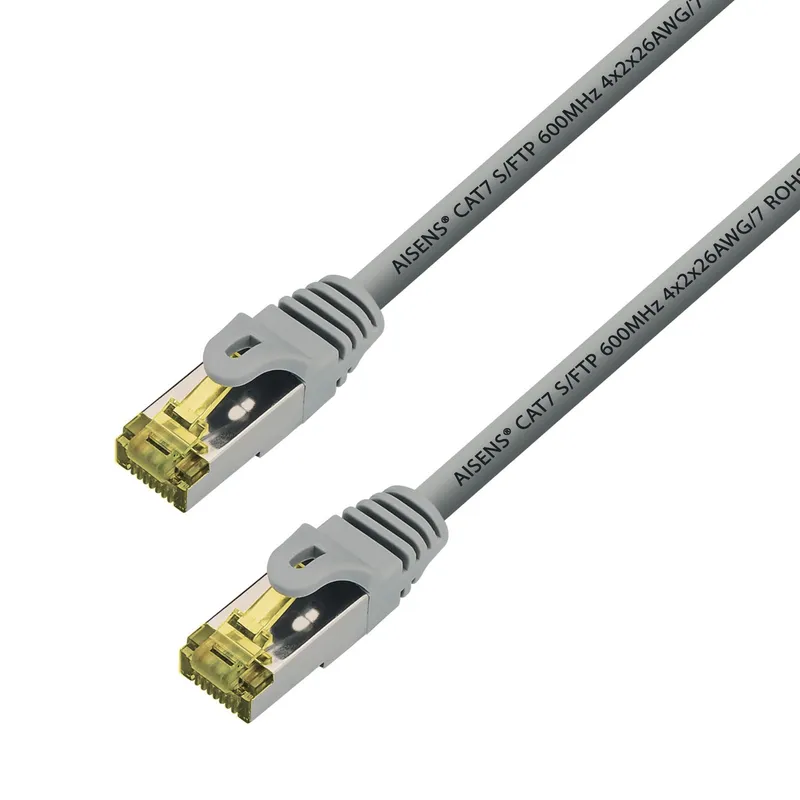 Cable RED Latiguillo RJ45 Lszh Cat.7 Sftp Awg26 Gris 5.0m Aisens A146-0337 - foto 2