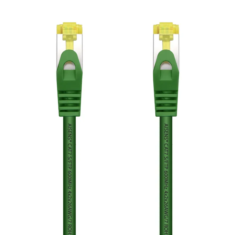 Cable RED Latiguillo RJ45 Lszh Cat.7 Sftp Awg26 Verde 1.0m Aisens A146-0482 - foto 2