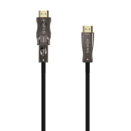 Cable HDMI V2.1 AOC Desmontable 8K 4K 4:4:4 Am-dm-am Negro 15M Aisens A153-0644