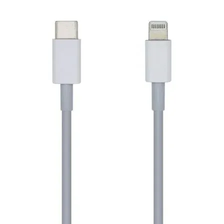 Cable USB 2.0 Usb-cm A Lightning 2A Blanco 2.0m Aisens A102-0443
