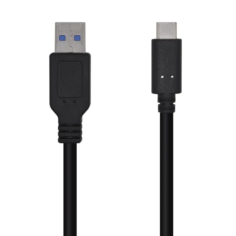 Cable USB 3.1 Gen2 10GBPS 3A Tipo Usb-cm-am Negro 0.5m Aisens A107-0449 - foto 2