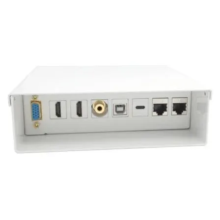 CAJA CONEXIONES VGAJACK3.52xHDMI1xUSB-C1xUSB-B2xRJ45 CAT.6A STP AISENS A127-0720