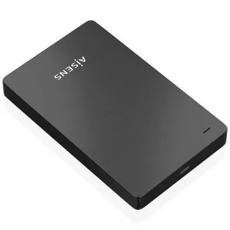 Caja Externa 2.5 9.5mm SATA A Usb-c Usb3.1 Gen1 Negra Aisens Ase-2542b
