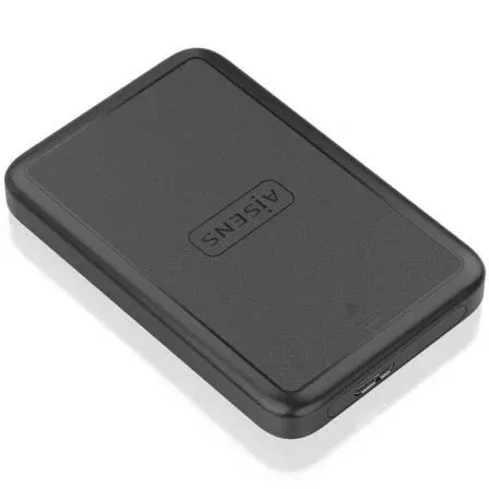 Caja Externa 2.5 9.5mm SATA A USB 3.0 Usb3.1 Gen1 Negra Aisens Ase-2519b