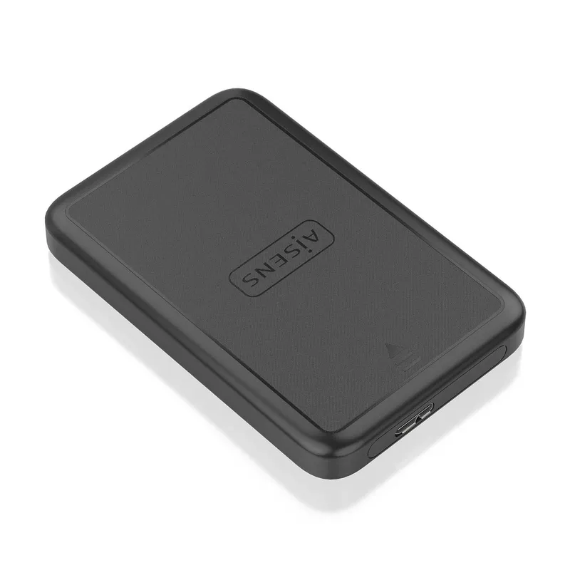 Caja Externa 2.5 9.5mm SATA A USB 3.0 Usb3.1 Gen1 Negra Aisens Ase-2519b - foto 2