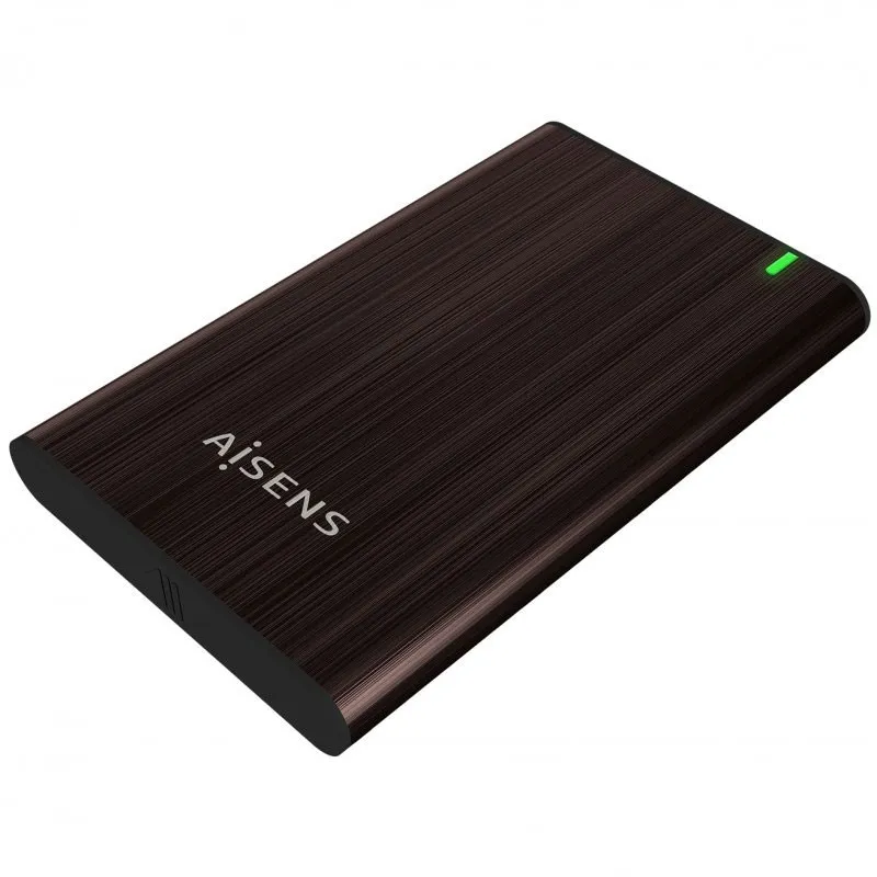 Caja Externa 2.5 Ase-2525bwn 9.5mm SATA A Usb3.1 Gen1 Marron Aisens Ase-2525bwn - foto 2
