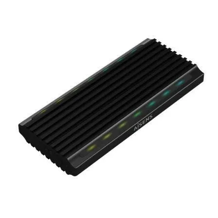 Caja Externa M.2 Asm2-rgb011gr Sata-nvme Usb3.1 Gen2 Negra Aisens Asm2-rgb012b