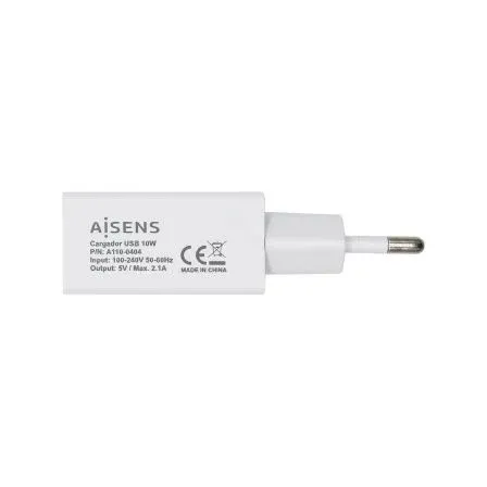 Cargador de Pared Aisens A110-0404/ 1xUSB/ 10W - foto 3