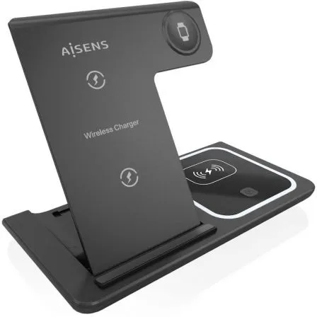 Cargador Usb-c 15W Movil Inalam Watch Auriculares Negro Aisens Asch-15w3wc043-bk