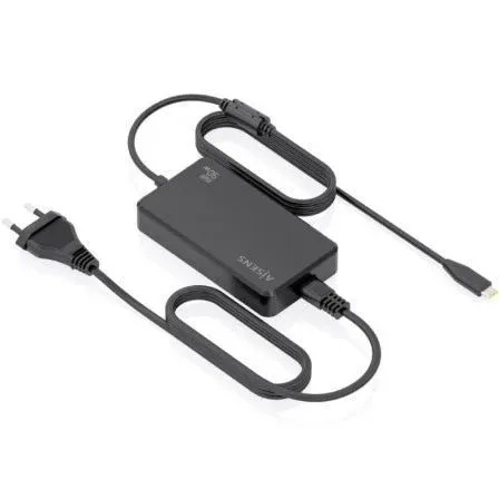 CARGADOR DE SOBREMESA GaN 90W PD3.0 1XUSB-C 1.8M NEGRO AISENS ASCH-1PD90D069-BK