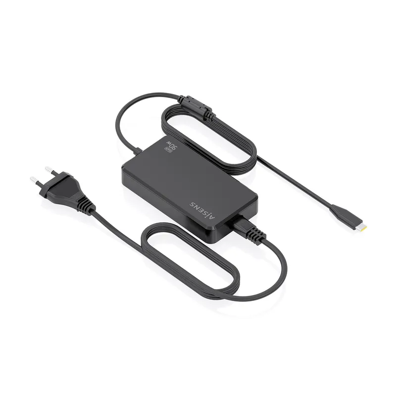 CARGADOR DE SOBREMESA GaN 90W PD3.0 1XUSB-C 1.8M NEGRO AISENS ASCH-1PD90D069-BK - foto 2