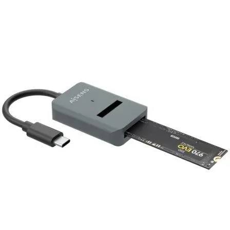 Dock Aisens Usb-c M.2 Ngff SATA NVME A Usb3.1 Gen2 Gris Asuc-m2d012-gr