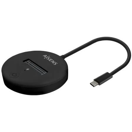 Dock Aisens Usb-c M.2 Ngff SATA NVME A Usb3.1 Gen2 Negra Asuc-m2d013-bk