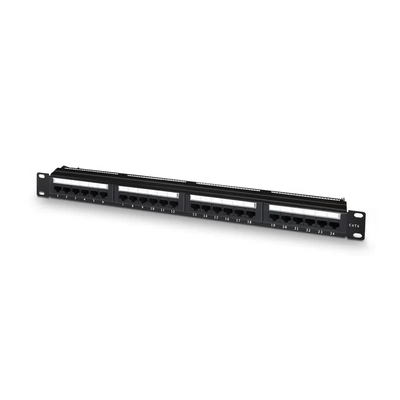 Panel DE Parcheo 24 Puertos RJ45 Cat.6 UTP 19 1U Dual IDC Aisens A141-0509 - foto 2