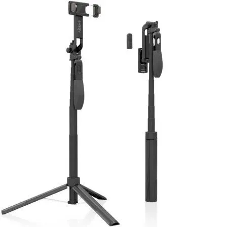 Palo Tripode Selfie Mando A Distancia Bluetooth 3 EN 1 Negro Aisens Ss01st-299