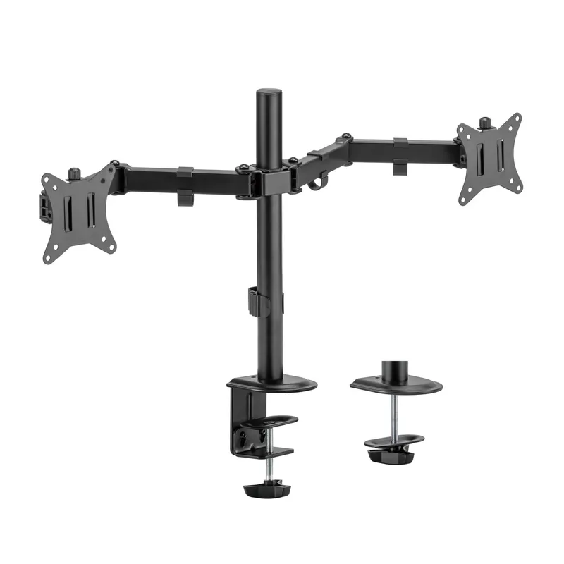 SOPORTE MESA GIRA INCL MONITOR TV 9KG 2 Brazos 17-32 NEGRO AISENS DT32TSR-149 - foto 2