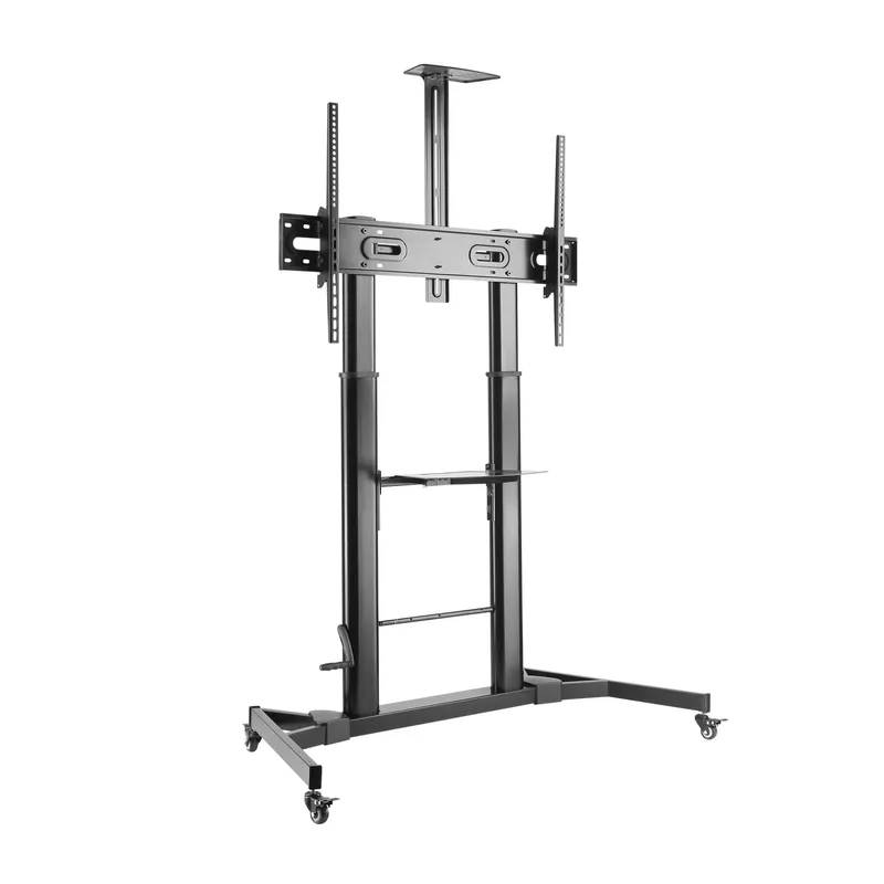 Soporte Suelo Pantalla Manivela DVD CAM 100KG 60-100 Negro Aisens Ft100te-171 - foto 2
